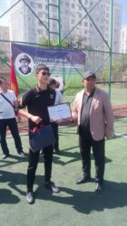 Команда учащихся ШГ ГПН №4, заняла 3 место в турнире по футболу.