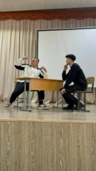 «Литературный конкурс-спектакль», среди учащихся 10-х и 11-х классов.