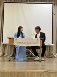 «Литературный конкурс-спектакль», среди учащихся 10-х и 11-х классов.