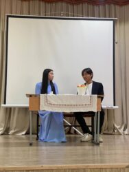 «Литературный конкурс-спектакль», среди учащихся 10-х и 11-х классов.