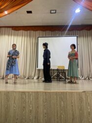 «Литературный конкурс-спектакль», среди учащихся 10-х и 11-х классов.