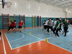 Военно-спортивная эстафета школьного смотр-конкурса в рамках празднования «Дня защитника Отечества», среди учащихся 10-х и 11-х классов